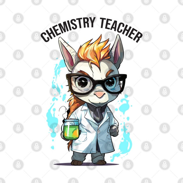 Unicorn Chemistry Teacher by Yopi