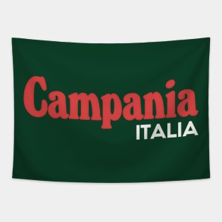 Campania // Italia Typography Region Design Tapestry