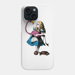 Alice Plays Croquet Phone Case