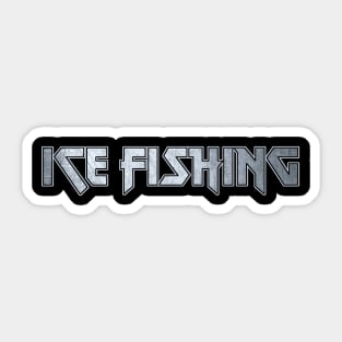 Ice Fishing Stickers for Sale