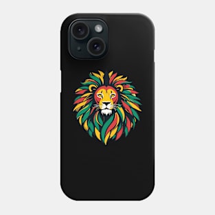 Majestic Rasta Lion Phone Case