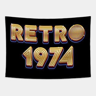 Retro 1974 Disco - Year of Birth Tapestry