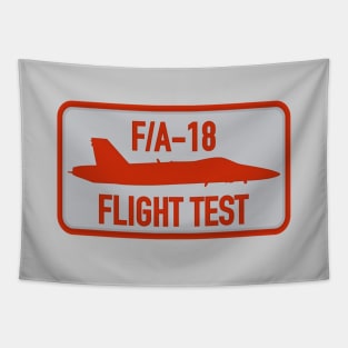 F/A-18 Hornet Flight Test Patch Tapestry