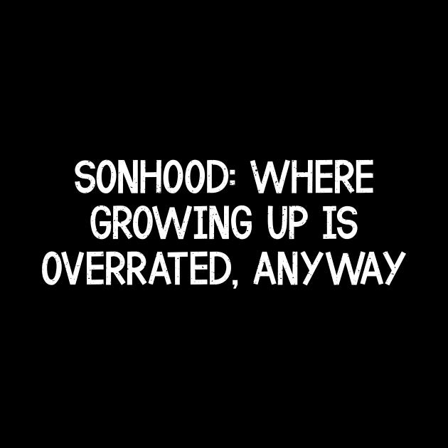 Where Growing Up is Overrated, Anyway by trendynoize