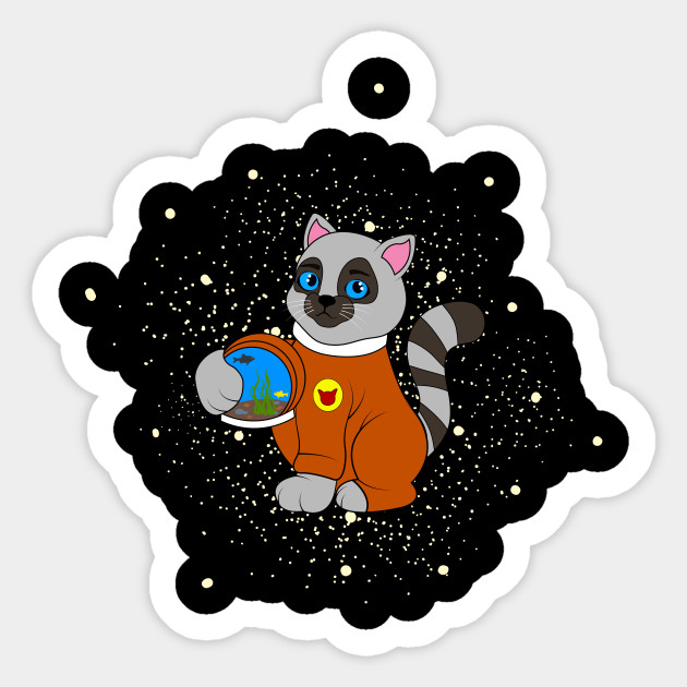 Astronaut Cat Space Suit Galaxy Kitty Pet Animal Fur Animal