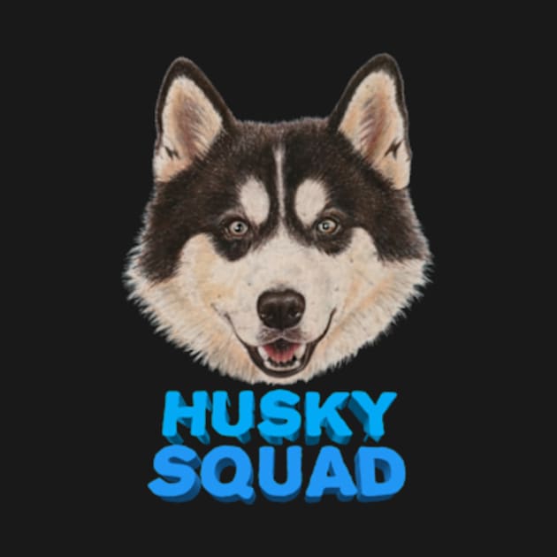 HUSKY SQUAD by TshirtMA