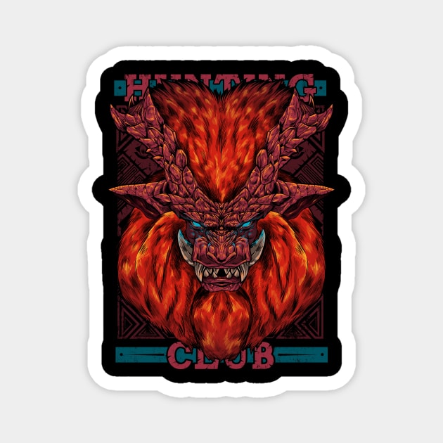 Hunting Club: Teostra Magnet by AdamWorks