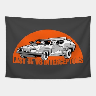 Last of the V8 Interceptors Tapestry