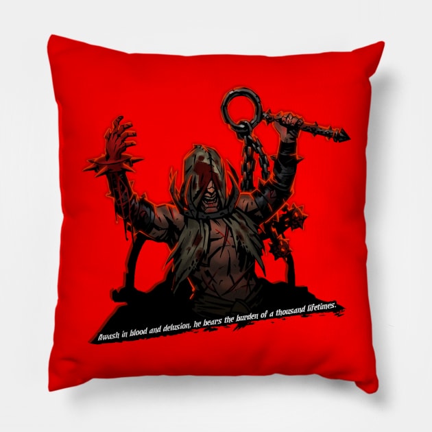 Darkest Dungeon - The Flagellant Pillow by Reds94