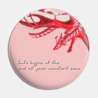 Tiny Atalanta Quote Pin