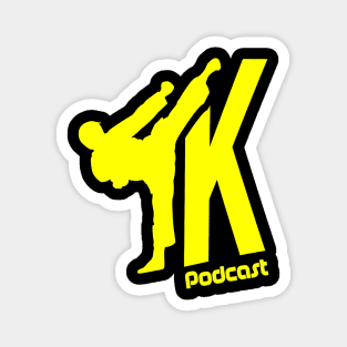 KickFlix Podcast K Logo Magnet
