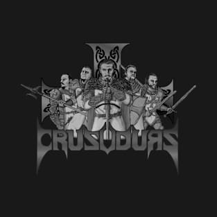 Crusudurs Band Grayscale T-Shirt