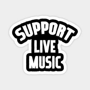 Support Live Music Magnet
