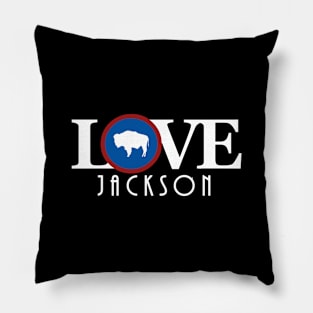 LOVE Jackson WY Pillow