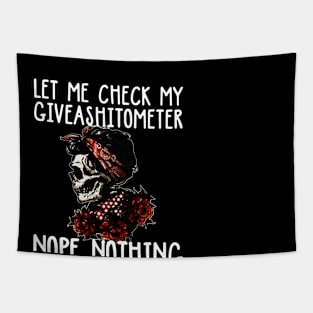 Lets me check my give as hito meter nope nothing nope Tapestry