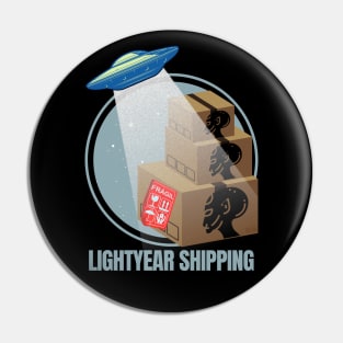 Lightyear Shipping - Funny Alien Pin