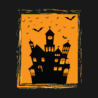 Halloween Haunted Mansion T-Shirt