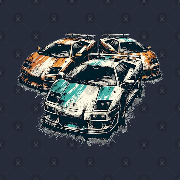 Lamborghini Diablo by Vehicles-Art