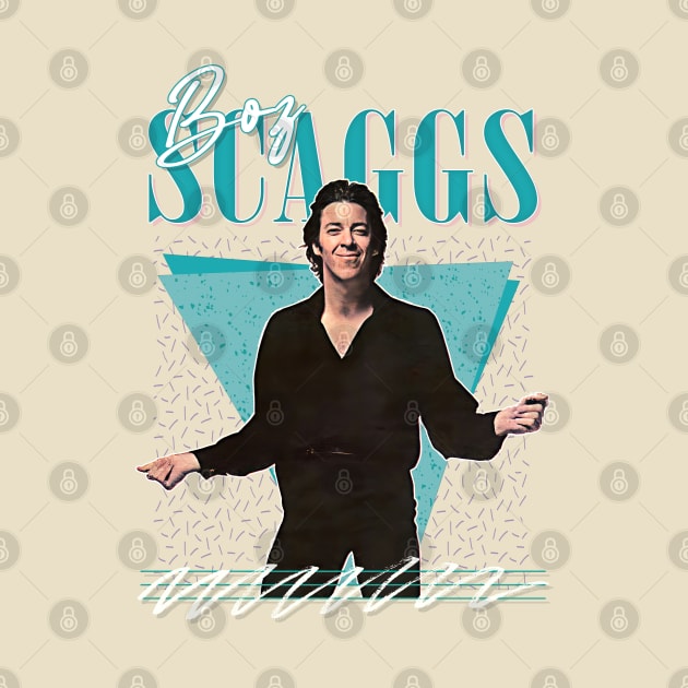 Boz Scaggs / Retro 80s Design by DankFutura