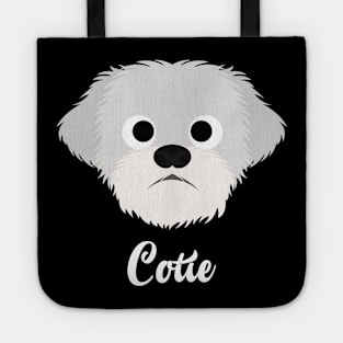 Cotie - Coton de Tulear Tote