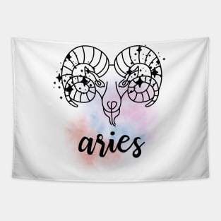 Aries Zodiac Tapestry