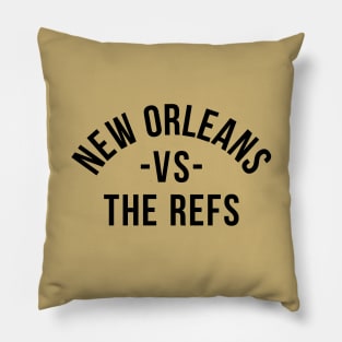 New Orleans vs The Refs - Gold Pillow