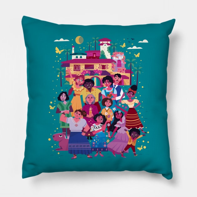 La Familia Pillow by risarodil