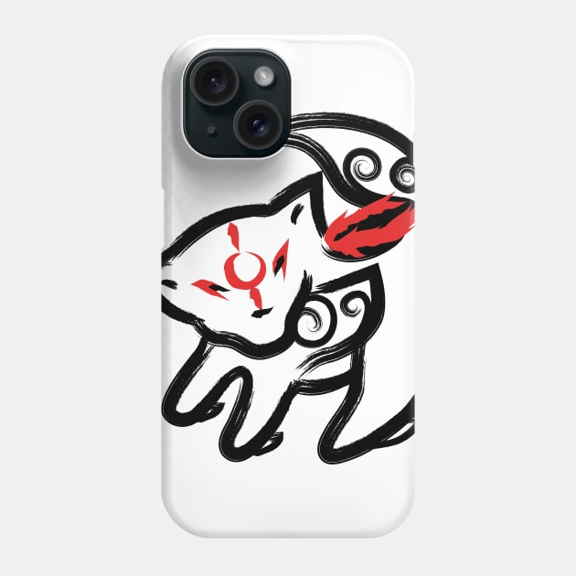 okami king Phone Case by ntesign