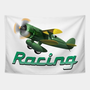 Racing Plane Tapestry