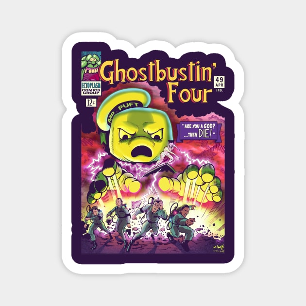 Ghostbustin' Four #49 Magnet by DonovanAlex