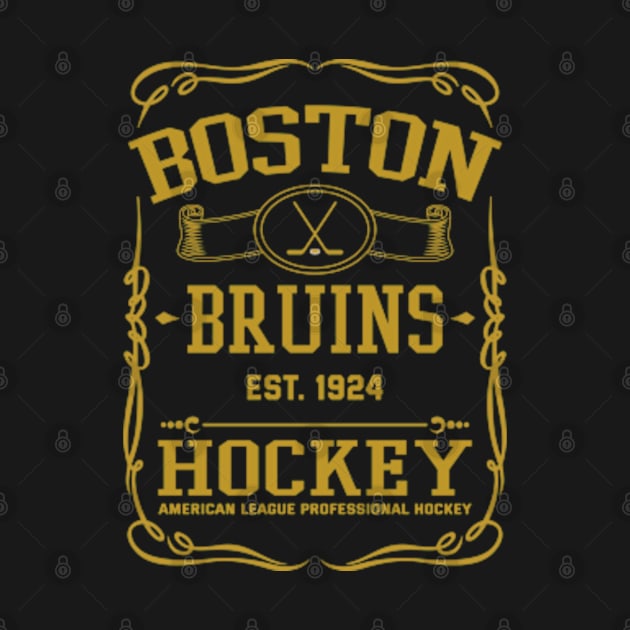 Vintage Bruins Hockey by carlesclan