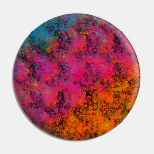 Speckled graffiti Pin