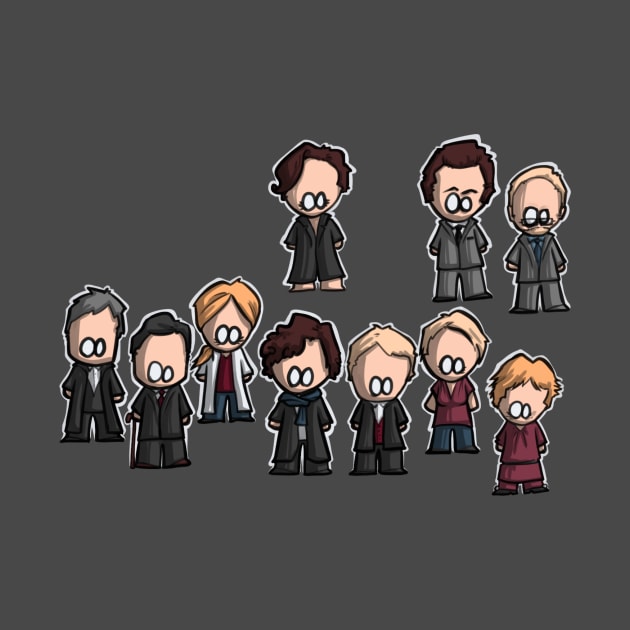 Sherlock characters by ArryDesign