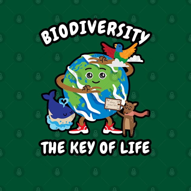 🦜 Biodiversity Is the Key of Life, Save the Earth by Pixoplanet