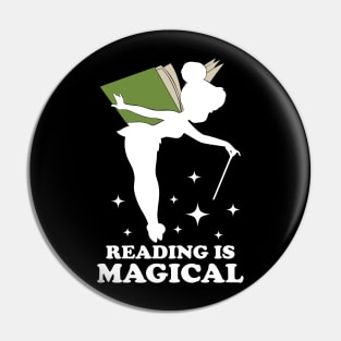 Reading Is Magical Pin