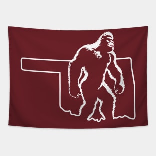 Big foot Oklahoma Tapestry