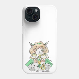 Harlock the Cat Cosplay: Hououji Fuu in armor Phone Case