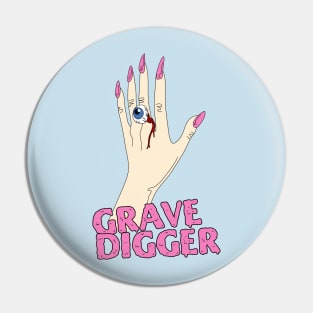 Grave Digger Pin