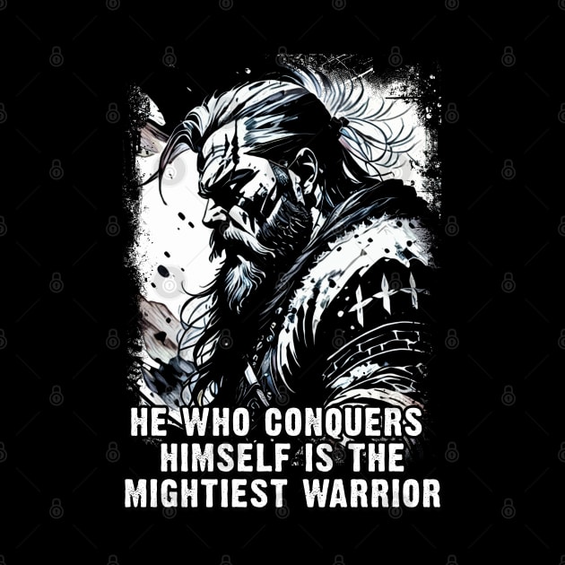 Ancient viking warrior Norse Mythology Powerful words of wisdom courage strength and bravery by Naumovski