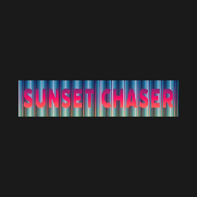 Sunset Chaser | Hot Pink and Blue by TheJadeCat