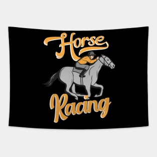 Horse Racing Tapestry