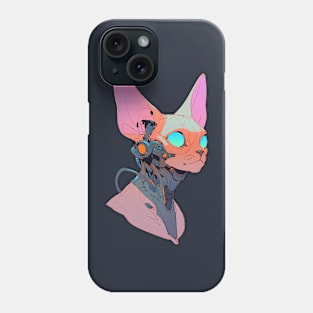 Cyberpunk Cat Phone Case