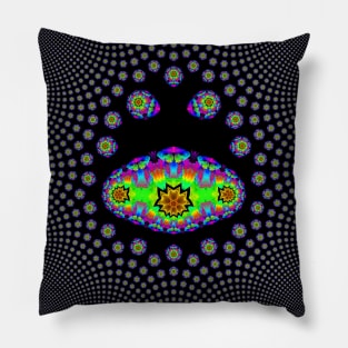 Atomic Fusion -  Saucer Squadron Pillow