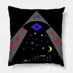 abstract night Pillow