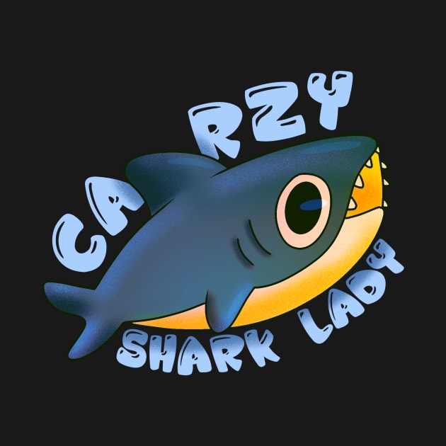 Crazy Shark Lady by DreamPassion