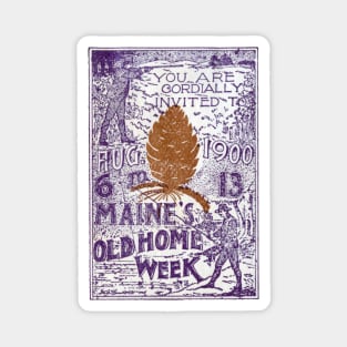 1900 Maine Old Home Week Magnet