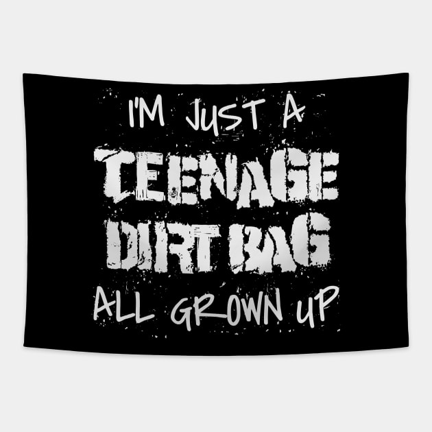 Teenage Dirtbag All Grown Up Tapestry by Grayson888