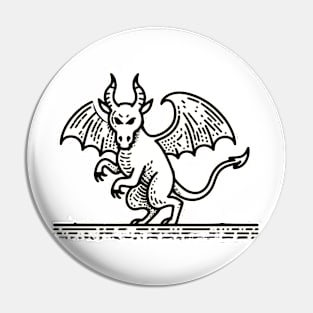 The Jersey Devil Pin