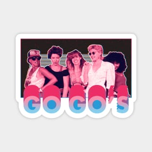 The Go-gos - 80s design Magnet