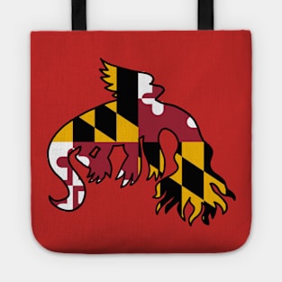 Snallygaster MD Flag Print Tote